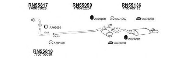 VENEPORTE 550446 Exhaust System